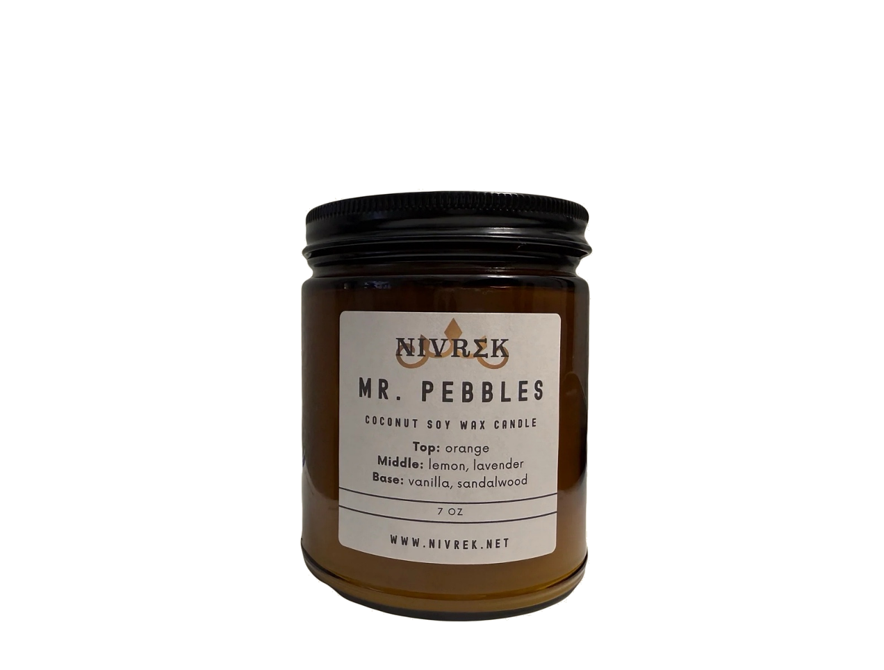Mr. Pebbles - Coconut Soy Wax Candle