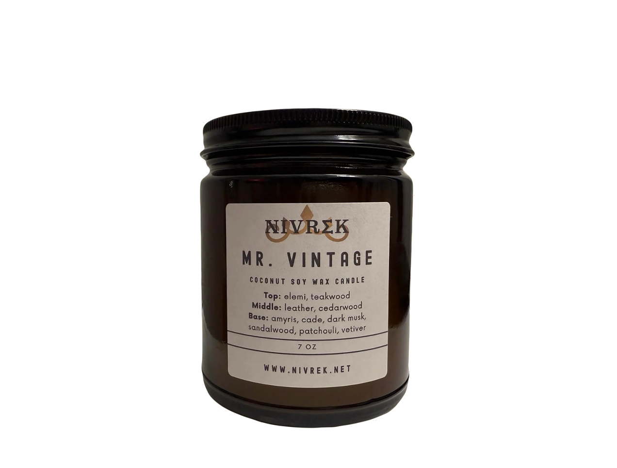 Mr. Vintage - Coconut Soy Wax Candle
