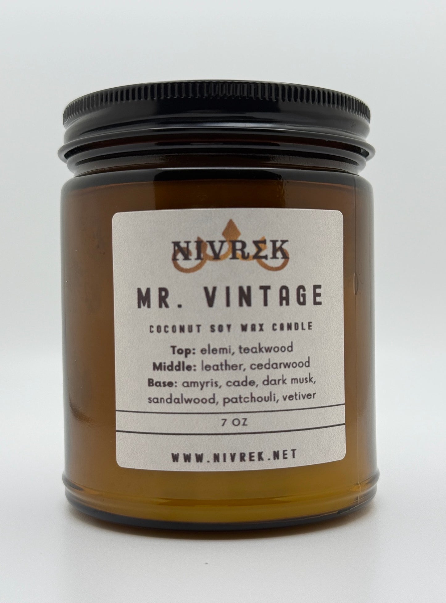Mr. Vintage - Coconut Soy Wax Candle