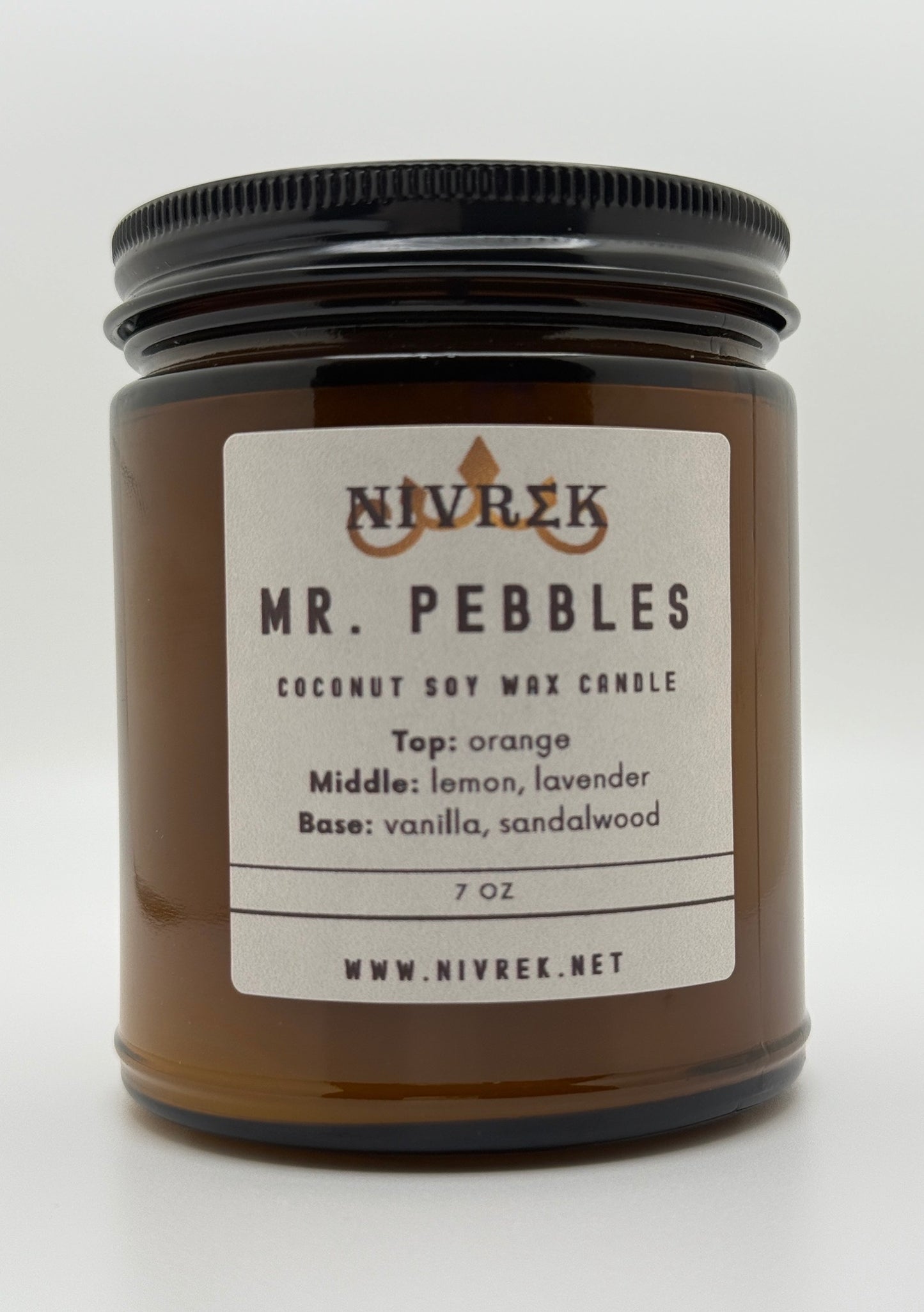 Mr. Pebbles - Coconut Soy Wax Candle